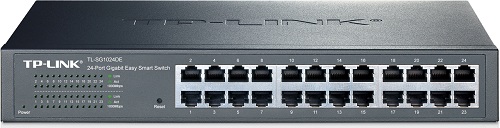 

Коммутатор управляемый TP-LINK TL-SG1024DE 24xUTP 10/100, 19", TL-SG1024DE
