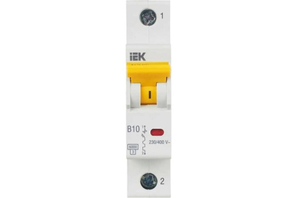 Изображение товара Автоматический выключатель IEK MVA31-1-010-B