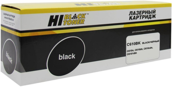 Изображение товара Тонер-картридж Hi-Black 220095930 для OKI C610, 8K, совместимый
