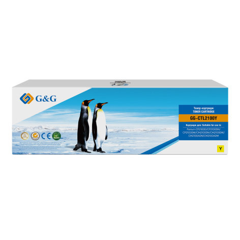 Изображение товара Тонер-картридж G&G CTL2100Y Желтый