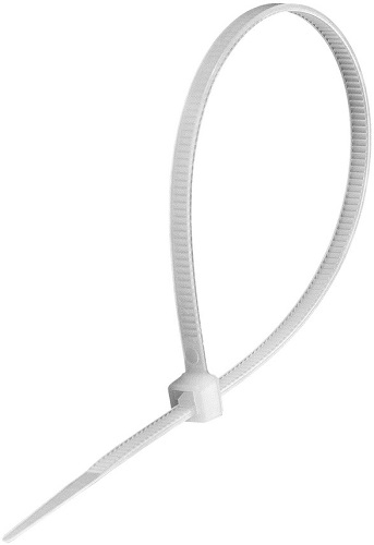 

Стяжка нейлоновая не открывающаяся Exegate CV66-200x3.6W EX292912RUS 200x3.6мм, halogen free, -40°C - +85°C, белая, 100 шт, CV66-200x3.6W