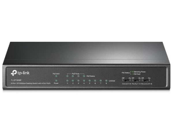 фото Коммутатор PoE TP-LINK TL-SF1008P в Екатеринбурге