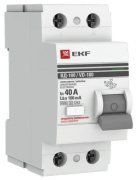 фото УЗО  EKF elcb-2-40-100S-em-pro