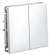 фото Выключатель двухклавишный  Systeme Electric GAL001317S в Перми