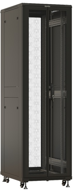

Шкаф напольный 19", 18U Hyperline TTBR-4268-DD-RAL9004 коммутационный 600x800мм пер.дв.перфор. задн.дв.перфор. 2 бок.пан. 800кг черный IP20 сталь, TTBR-4268-DD-RAL9004