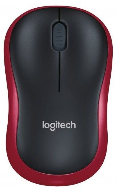 

Мышь беспроводная Logitech M186 красная, 910-004133, M186