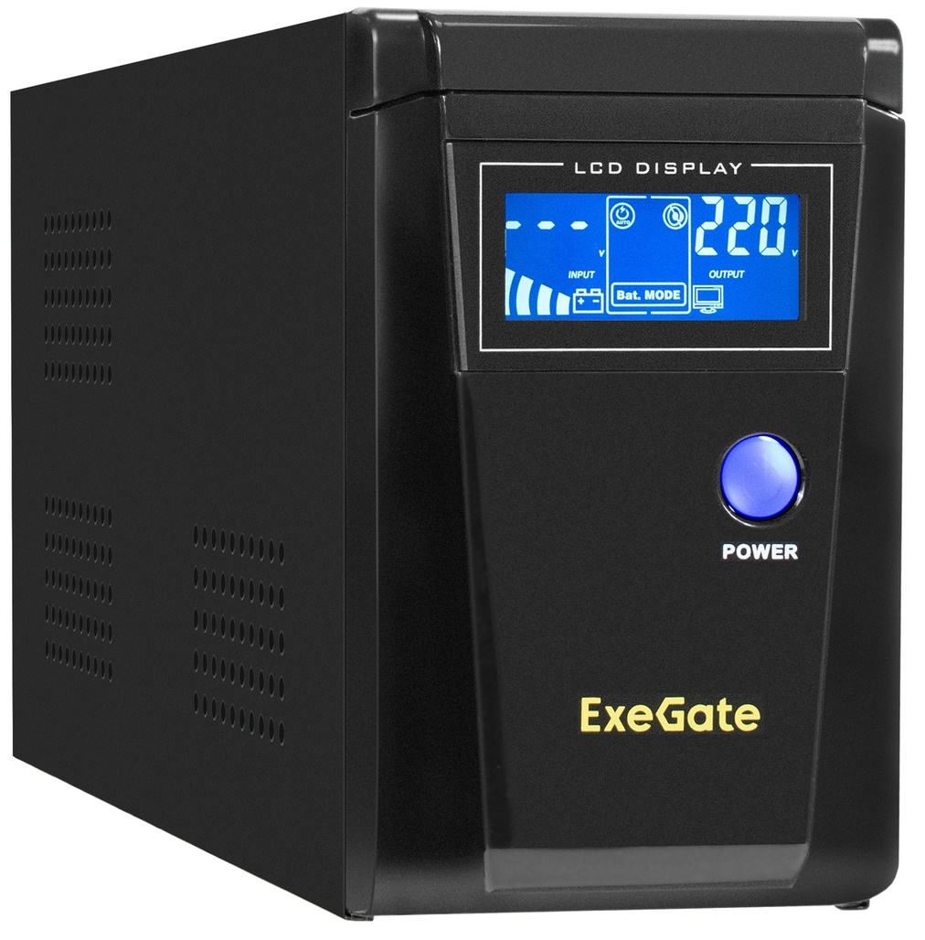 

Источник бесперебойного питания Exegate SineTower SN-600.LCD.AVR.2SH EX295980RUS (инвертор, синус, для котла) 600VA/360W, чистая синусоида, LCD диспле, SineTower SN-600.LCD.AVR.2SH