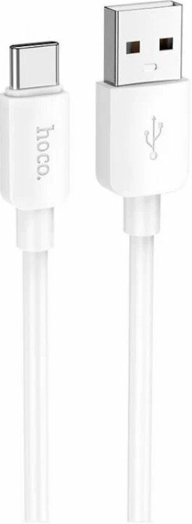 

Кабель интерфейсный USB 2.0 Hoco 6931474799111 AM/Type-C, 6A, X96, 1м, белый, коробка, 6931474799111