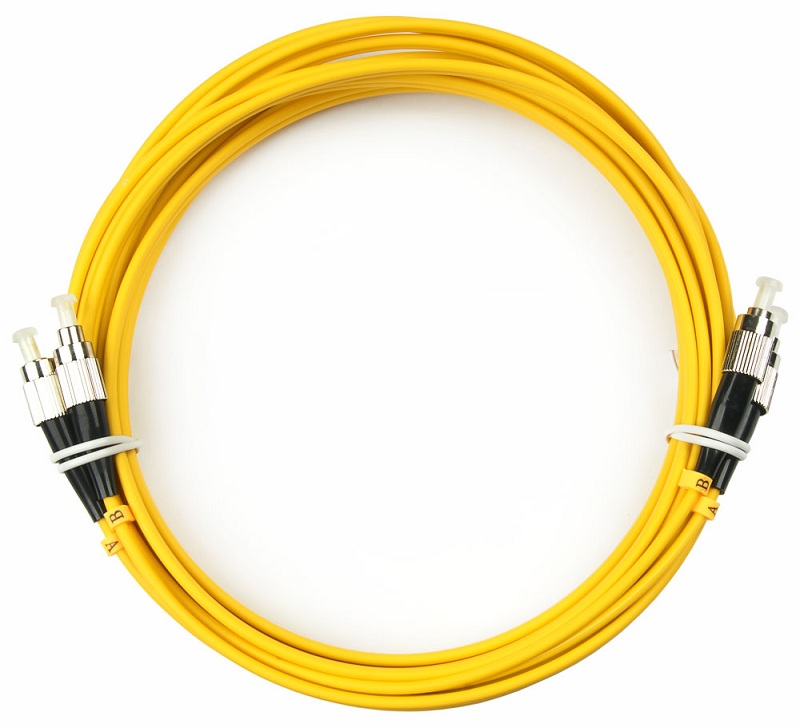 

Кабель патч-корд волоконно-оптический Cabeus FOP(d)-9-FC-FC-7m duplex FC-FC 9/125 sm 7м LSZH, FOP(d)-9-FC-FC-7m