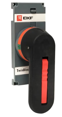 

Рукоятка управления EKF tb-315-400-fh-rev для прямой установки на рубильники реверсивные (I-0-II) TwinBlock 315-400А, tb-315-400-fh-rev