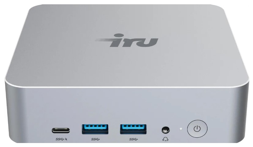 

Неттоп iRu Tactio 515 2108510 i3 1220P/8GB/256GB SSD/UHDG/GBitEth/WiFi/BT/100W/Win11Pro/black, Tactio 515