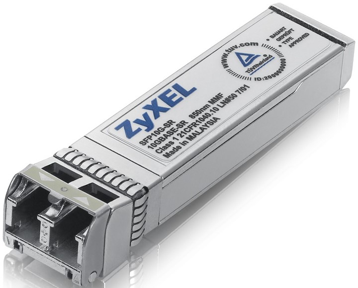 

Модуль SFP ZYXEL SFP10G-SR-ZZ0101F 10 Гбит/c с многомодовым оптическим портом на расстояние до 300 м, 2xLC, SFP10G-SR-ZZ0101F