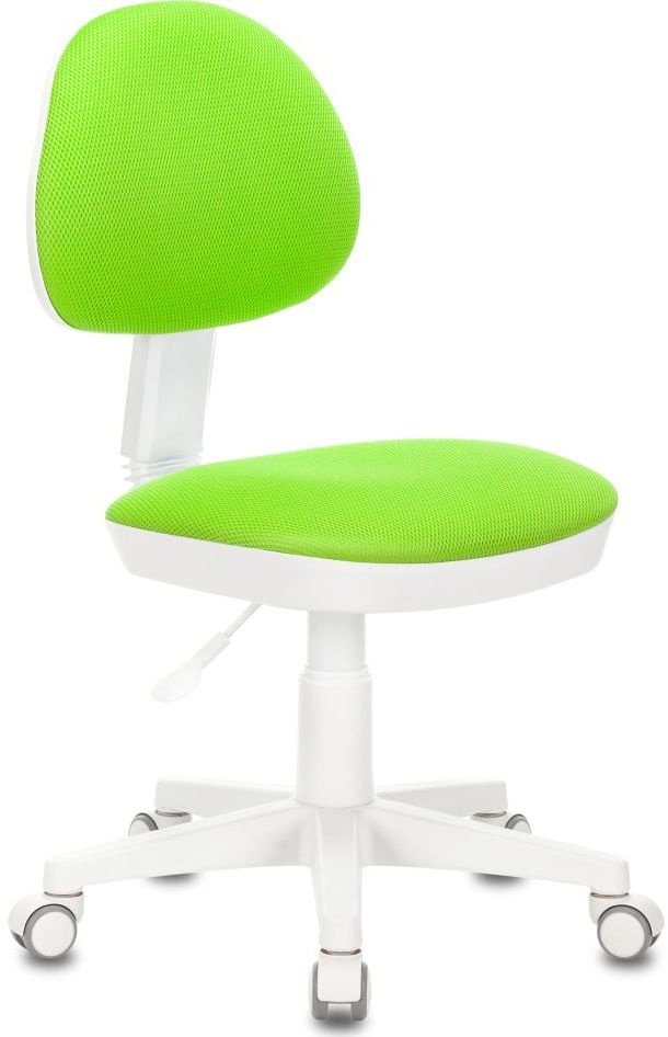 

Кресло детское Бюрократ KD-3 на колесиках, ткань, салатовый, KD-3