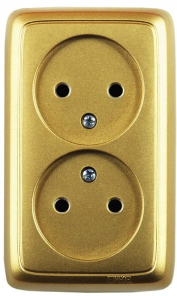 Изображение товара Розетка без заземления HEGEL РА16-144-07 надежное подключение