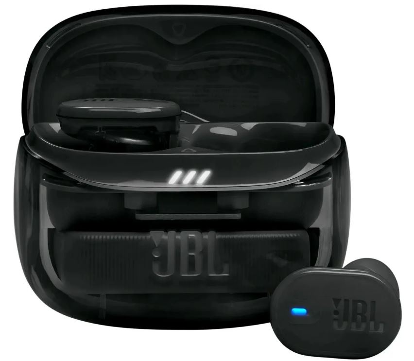 

Наушники беспроводные JBL Tune Buds 2 Ghost черные bluetooth в ушной раковине, Tune Buds 2 Ghost