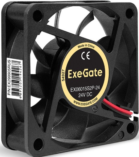 Изображение товара Вентилятор для корпуса Exegate 24В DC EX06015S2P-24