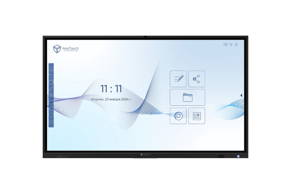 Изображение товара Интерактивная система NexTouch NextPanel 75 с 75-дюймовым экраном и разрешением 4K