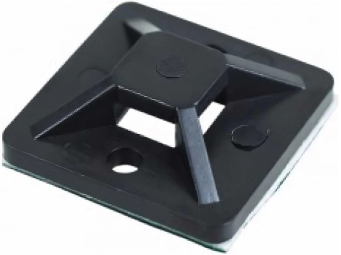 

Площадка Rexant 07-2021-10 самоклеящаяся 20х20 мм, черная (10 шт/уп), 07-2021-10