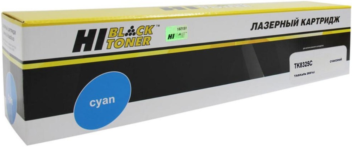 Тонер-картридж Hi-Black 98960700181 (HB-TK-8325C) для Kyocera TASKalfa 2551ci, C, 12K