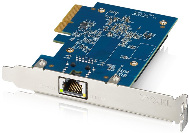 

Адаптер сетевой ZYXEL XGN100C PCI Express 3.0, 1x1/2,5/5/10G RJ-45, XGN100C