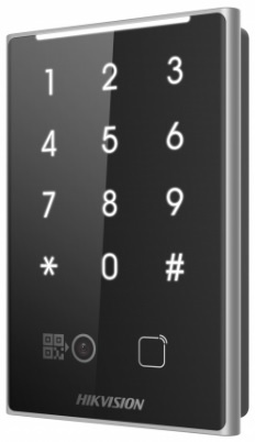 Изображение товара HIKVISION DS-K1109DKB считыватель карт Desfire Mifare Felica Bluetooth клавиатура