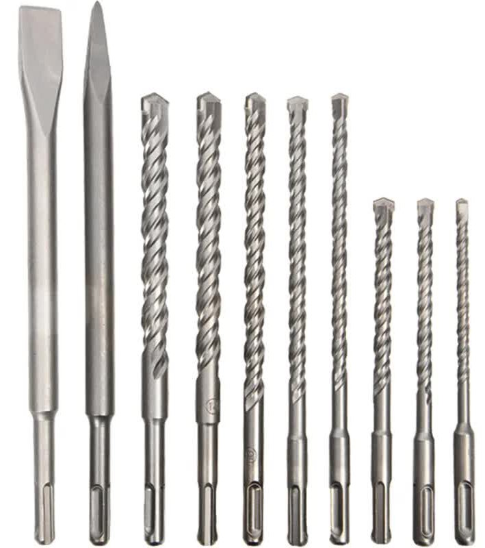 

Набор буров Deli DH-YCZ010-EH1 и долот SDS Plus для перфоратора (10 предметов) (Буры 6x160, 8x160, 10x160, 8x210, 10x210, 12x210, 14x210, 16x210; Доло, DH-YCZ010-EH1