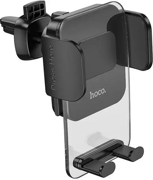 

Держатель автомобильный Hoco CA117 Exquisite черный для для смартфонов 4.5-7" (2002976), CA117 Exquisite