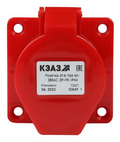 Изображение товара Розетка фланцевая КЭАЗ 222758