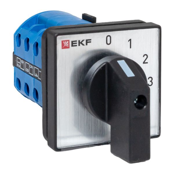 

Переключатель кулачковый EKF pk-1-102-10 ПК-1-102 10А 2P «0-1-2-3», pk-1-102-10