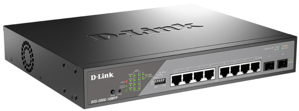 фото Коммутатор управляемый D-link DSS-200G-10MPP/A1A в Красноярске
