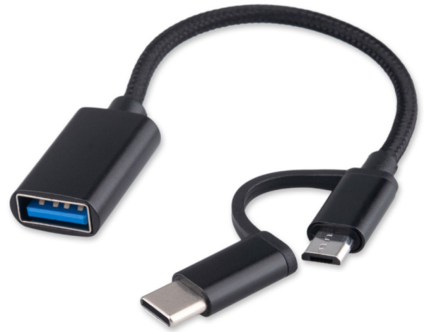 фото Переходник  Cablexpert A-OTG-CMAF2-2in1 в Красноярске