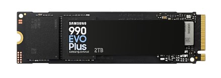 

Накопитель SSD M.2 2280 Samsung 990 EVO Plus MZ-V9S2T0BW 2TB, 7250/6300MB/s, 990 EVO Plus