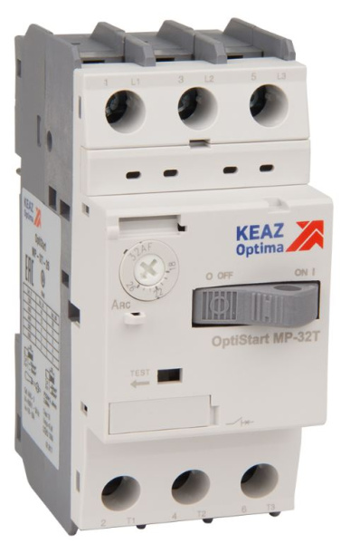 Изображение товара Автоматический выключатель защиты двигателя КЭАЗ 115715 0.25-0.4 А