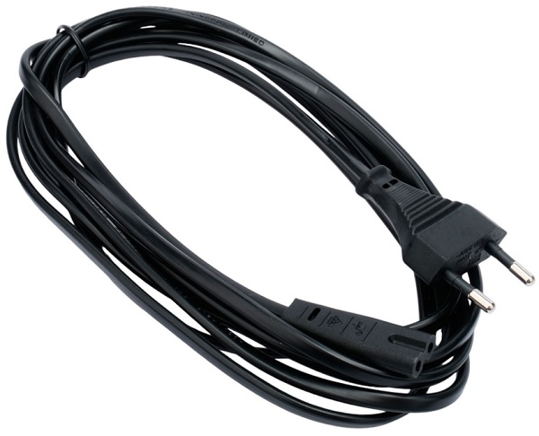 

Кабель питания Cablexpert PC-184-VDE-3M CEE 7/16-C7, 2х0.75мм2, 2.5A, VDE, 3м, черный, пакет, PC-184-VDE-3M