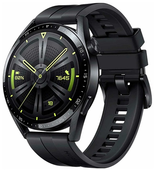 

Часы Huawei WATCH GT 3 Jupiter-B29S 55028464 Black Fluoroelastomer Strap, WATCH GT 3 Jupiter-B29S