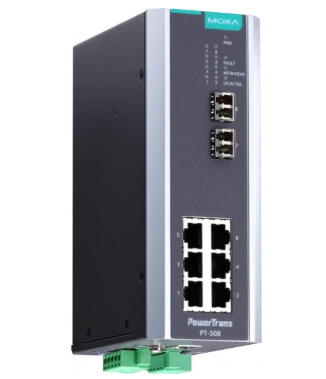 

Коммутатор управляемый MOXA PT-508-SS-LC-48 6x10/100BaseT(X), 2 x 100BaseFX SM, LC, 1 x 48 VDC, PT-508-SS-LC-48