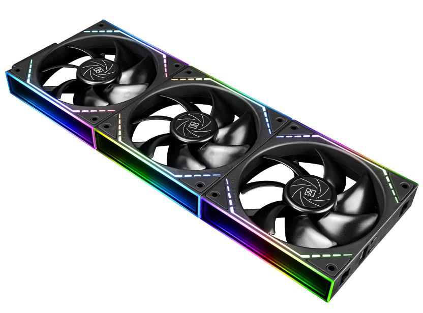 

Вентилятор для корпуса Thermalright TL-M12Q X3 120mm, 1500rpm, 47.6CFM, 23.2dBa (3-pack), TL-M12Q X3