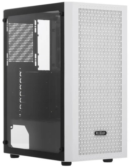 Изображение товара Корпус PCCooler MA100 MESH WH для ПК с хорошей вентиляцией и стильным дизайном