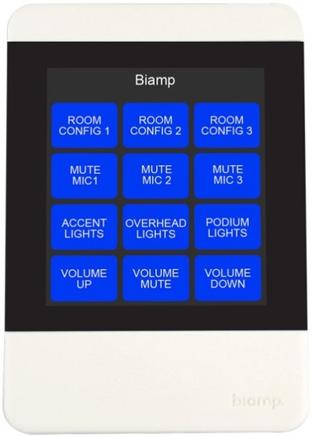 

Панель управления BIAMP Apprimo TEC-X 2000 White 912.0862.900/911.0862.900 сенсорная, touchscreen, до 12 программируемых сенсорных кнопок, PoE, Ethern, Apprimo TEC-X 2000 White