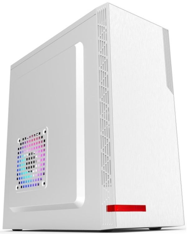 

Корпус ATX Eurocase M12 белый, ABS пластик, 2*USB2.0, USB3.0, HD AUDIO, M12