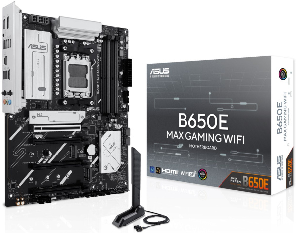 Изображение товара Материнская плата ASUS B650E MAX GAMING WIFI для AMD на сокете AM5