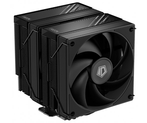 

Кулер ID-Cooling FROZN A620 BLACK LGA1700/1200/115x/AM5/AM4 (2*120Ч120Ч25mm, 500-2000rpm, 78.25CFM, 29.85dBA, 270W TDP, 4-pin PWM) RET, FROZN A620 BLACK