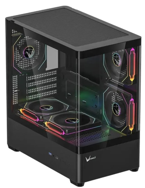 Изображение товара Корпус Formula V CRYSTAL U1M COSMIC Mini Tower для mATX систем высокого качества