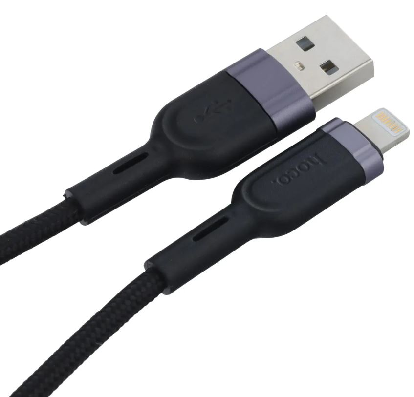 

Кабель Hoco U117 IP(01481) 1м черный, U117