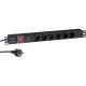 фото Блок розеток  Exegate ServerPro PDU-19H608 Al-6S-EU2CU-SW-SPD1 в Уфе