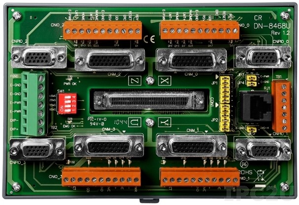 

Плата ICP DAS DN-8468UB CR Photo-isolated Universal Snap-on Wiring Terminal Board, DN-8468UB CR