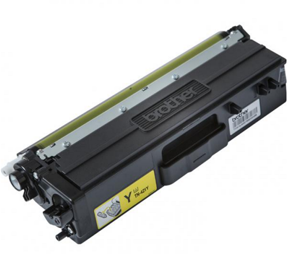 

Тонер Brother TN-421Y для Brother HLL8260CDW/DCPL8410CDW/MFCL8690CDW желтый (1800стр), TN-421Y