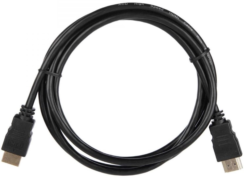 

Кабель ACD ACD-DHHM1-18B HDMI 1.4, Golden Plated,19m/19m, Черный, 1.8м, (742170), ACD-DHHM1-18B