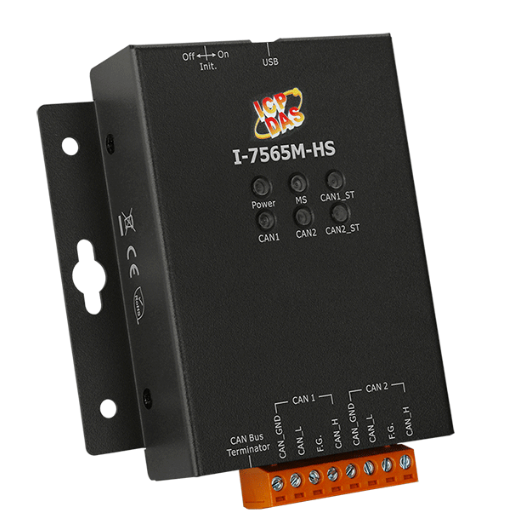 

Преобразователь ICP DAS I-7565M-HS CR High Speed USB to 2-port CAN Bus Converter (RoHS), I-7565M-HS