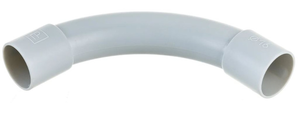 Изображение товара Соединитель Промрукав PR.07416 для труб под углом 90°С